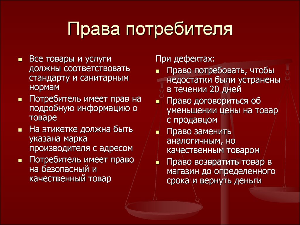 Защита прав потребителей при приобретении товаров через интернет презентация