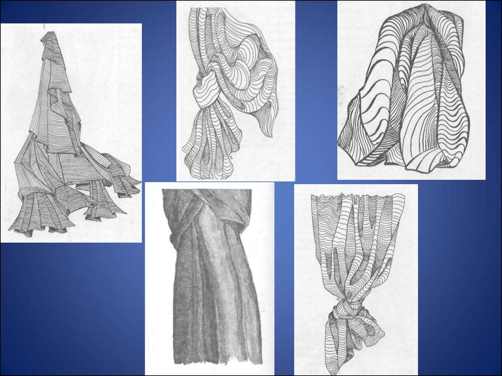 Что такое драпировка в рисунке
