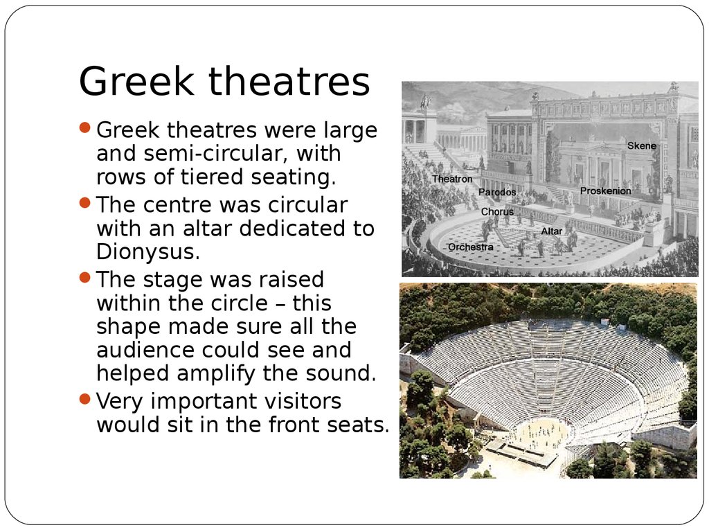 5 Elements Of Greek Theatre