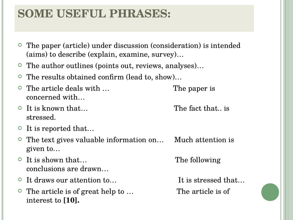 Types of academic writing online presentation