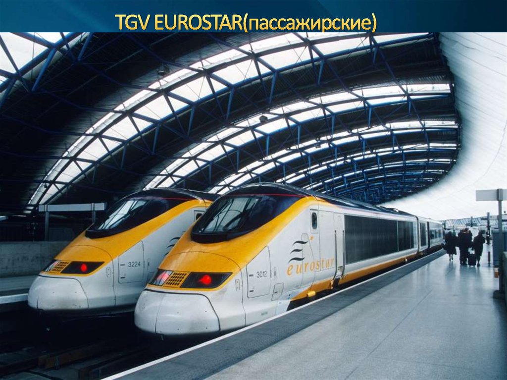 TGV EUROSTAR(пассажирские)