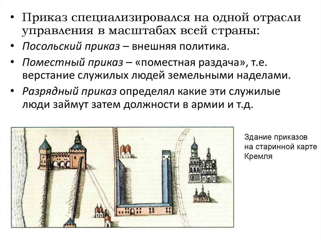 органы отраслевого управления сменившие приказы