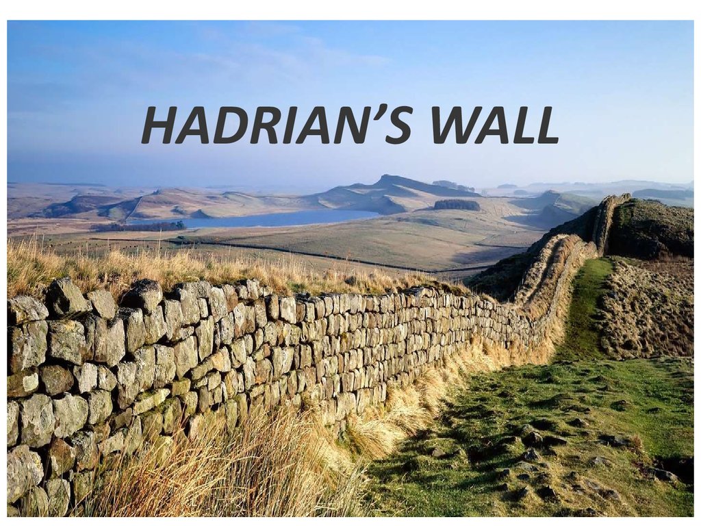 Hadrian’s wall - online presentation