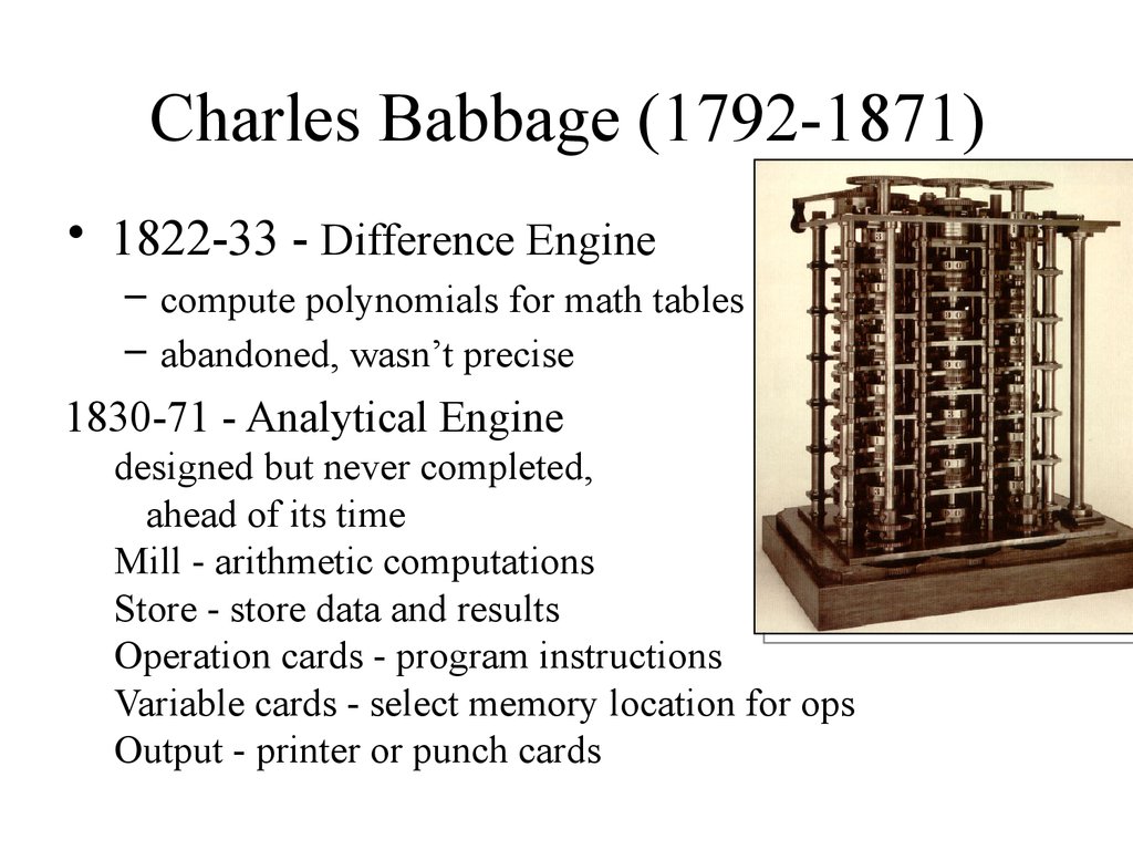 Charles Babbage 1st Computer Profil Charles Babbage Penemu Komputer