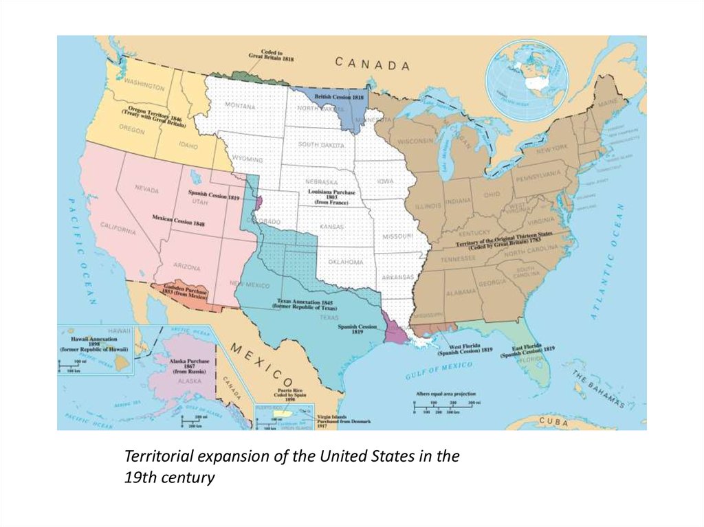 Geographical Map Of United States