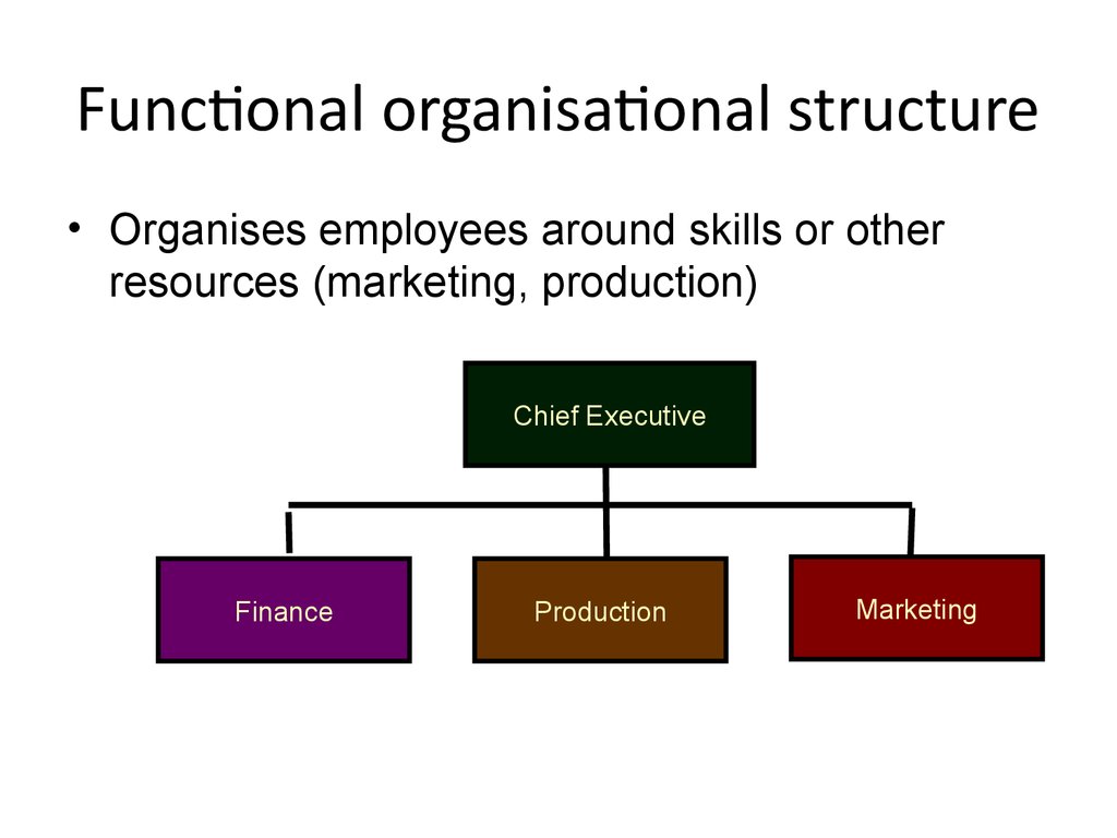 functional structure