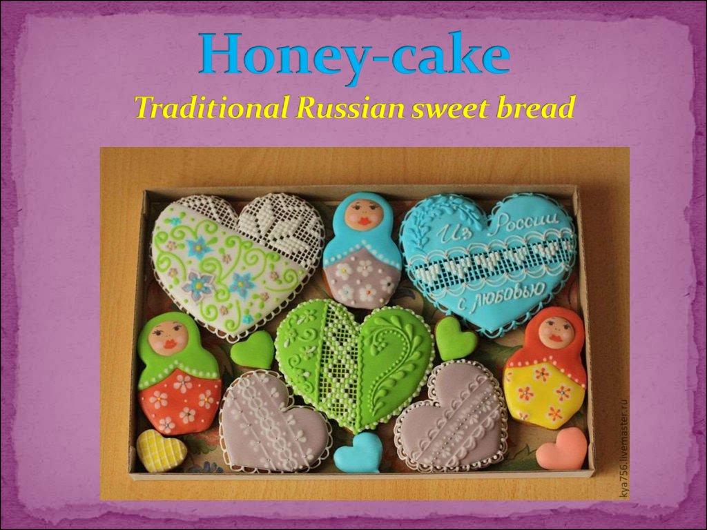 Honey-cake Traditional Russian sweet bread