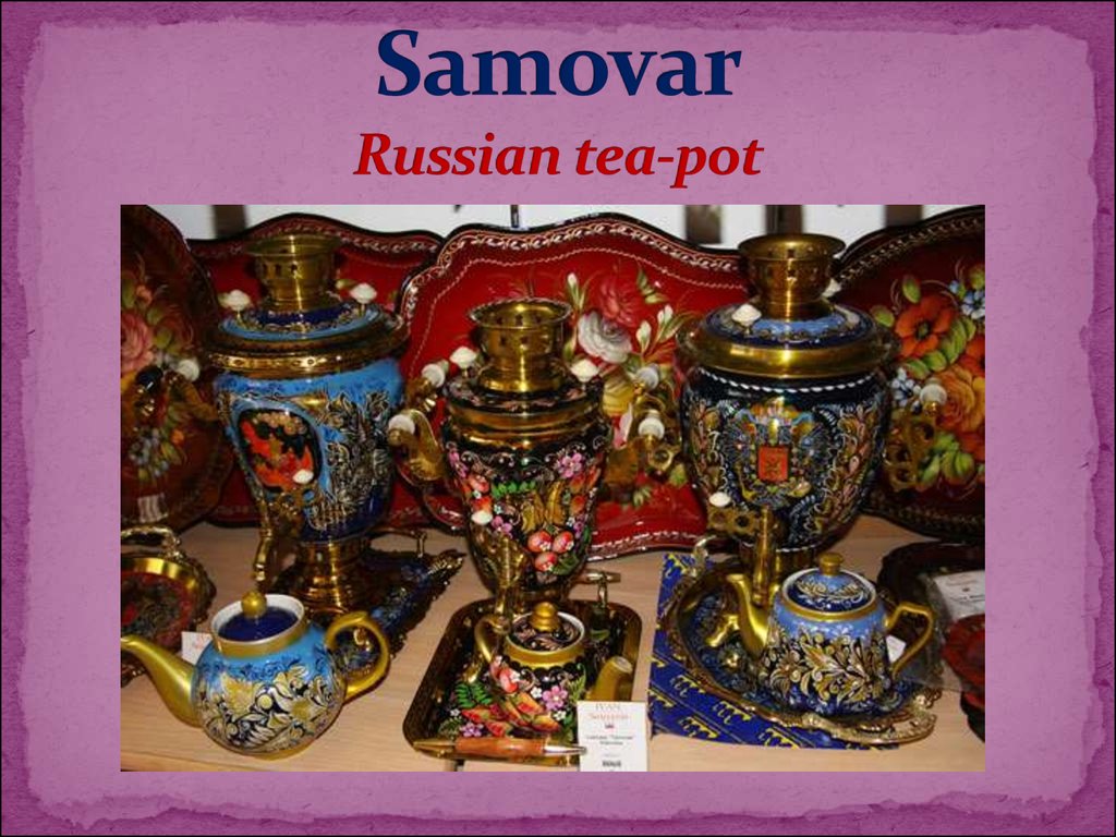 Samovar Russian tea-pot