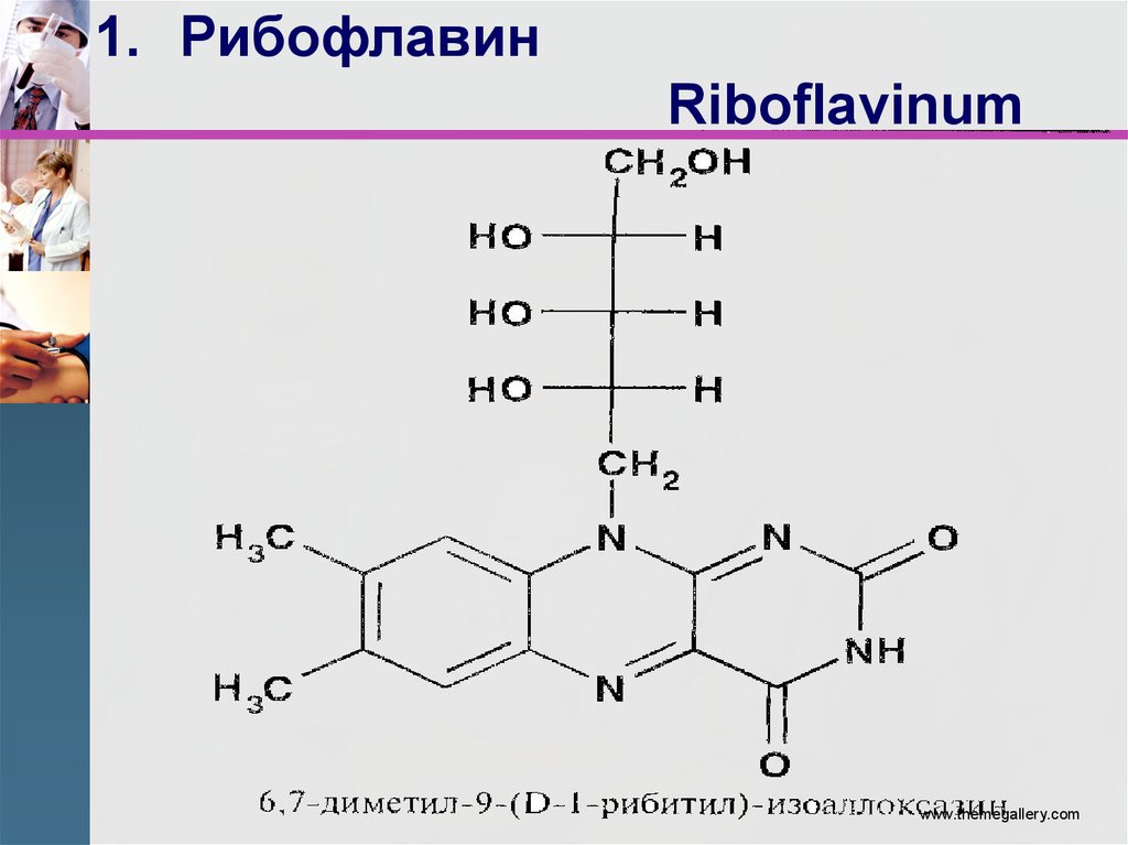 Рибофлавин Аналоги