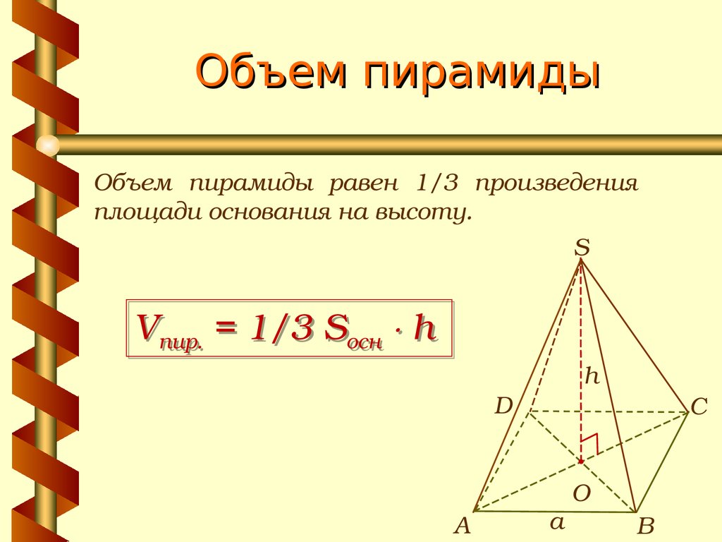 Пирамида Геометрическая Фигура Презентация