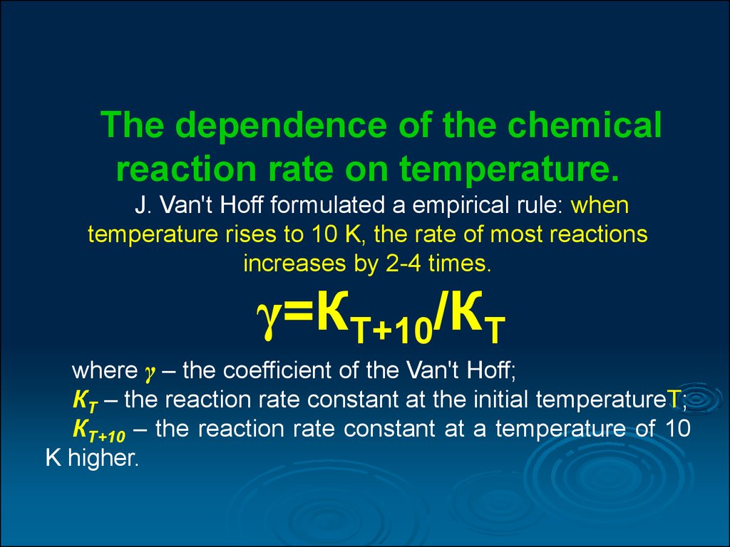 what affects chemical reactions