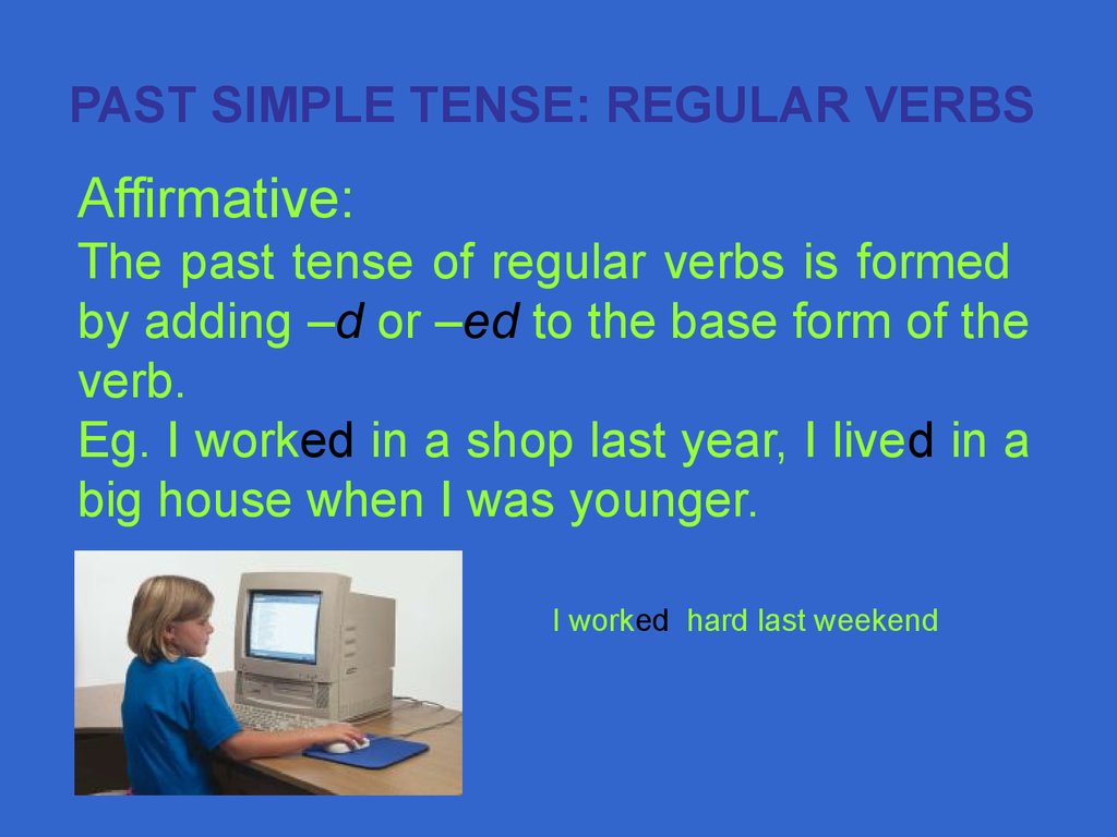 the-simple-past-tense