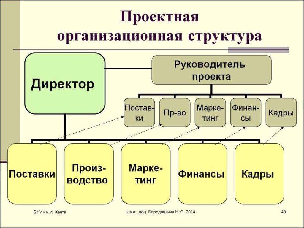Проектная организационная структура