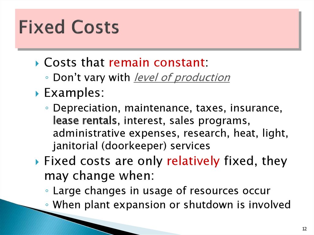 What Are Fixed Expenses Definition At Alexander Galindo Blog