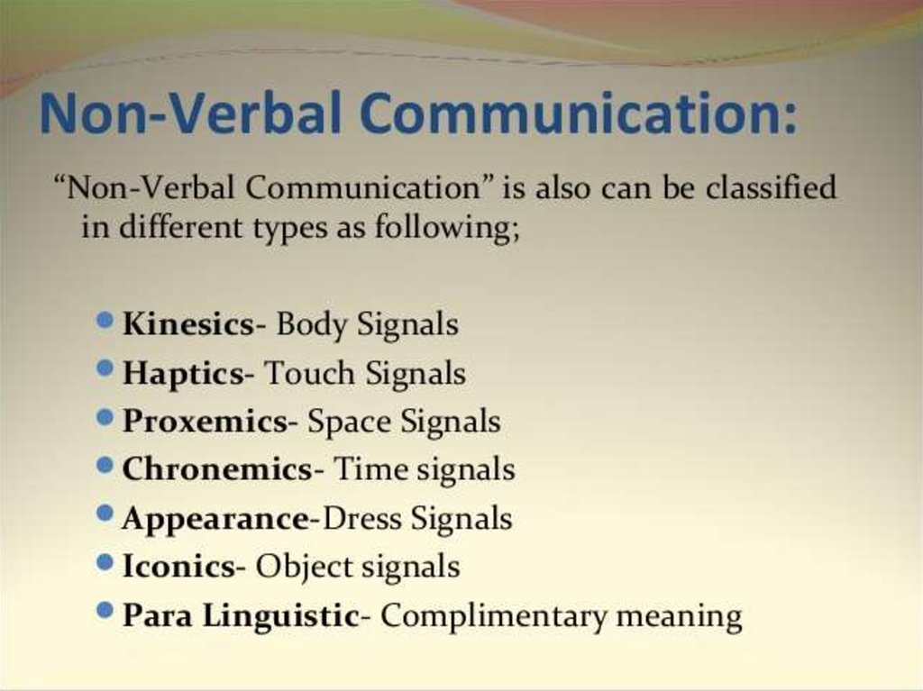 Chronemics Nonverbal Communication