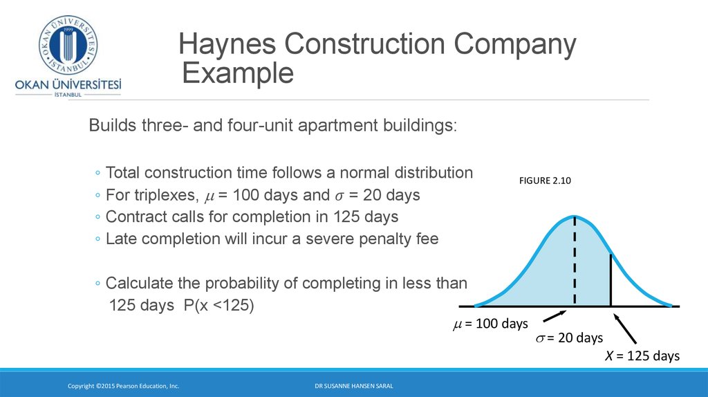Haynes Construction Company Example