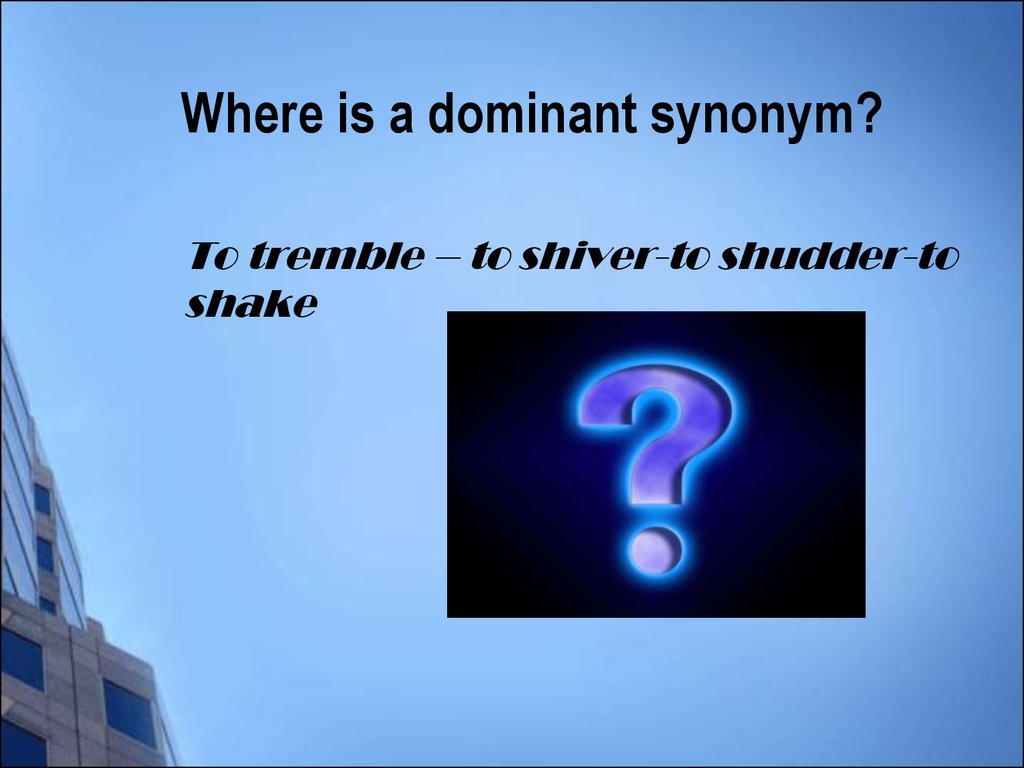 lecture-9-synonyms