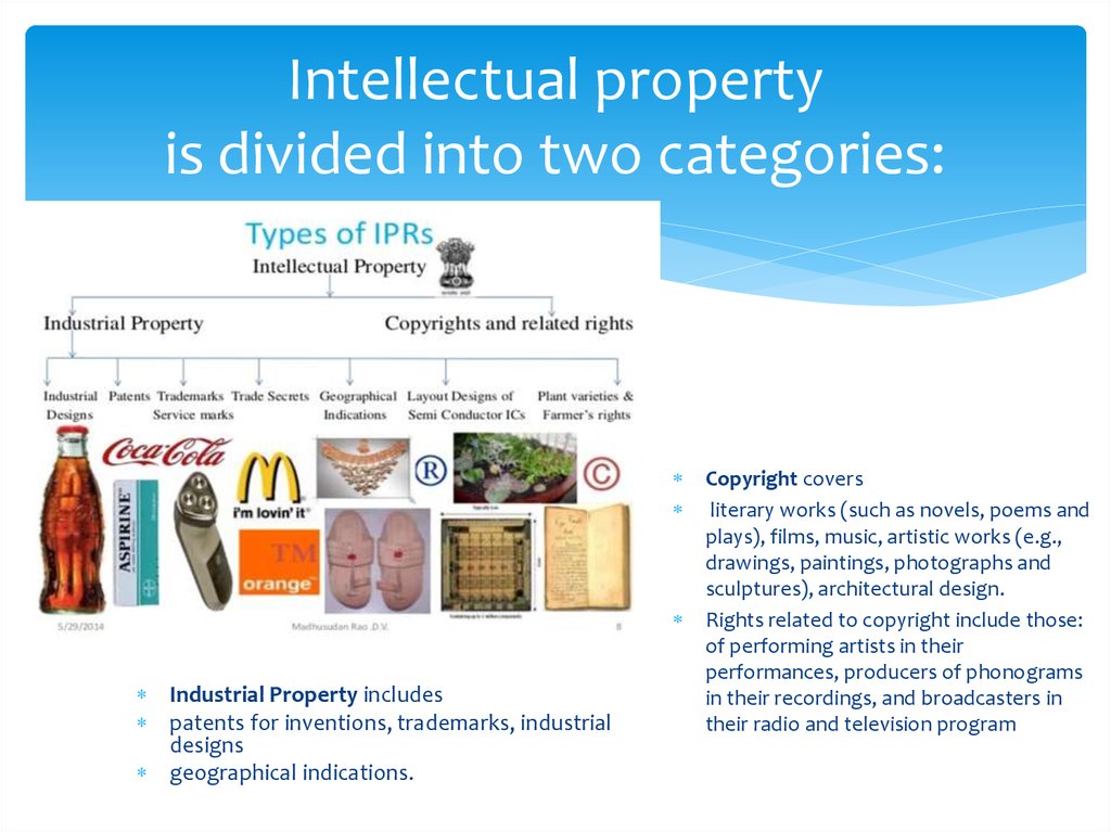 The Definition of Intellectual Property Rights презентация онлайн