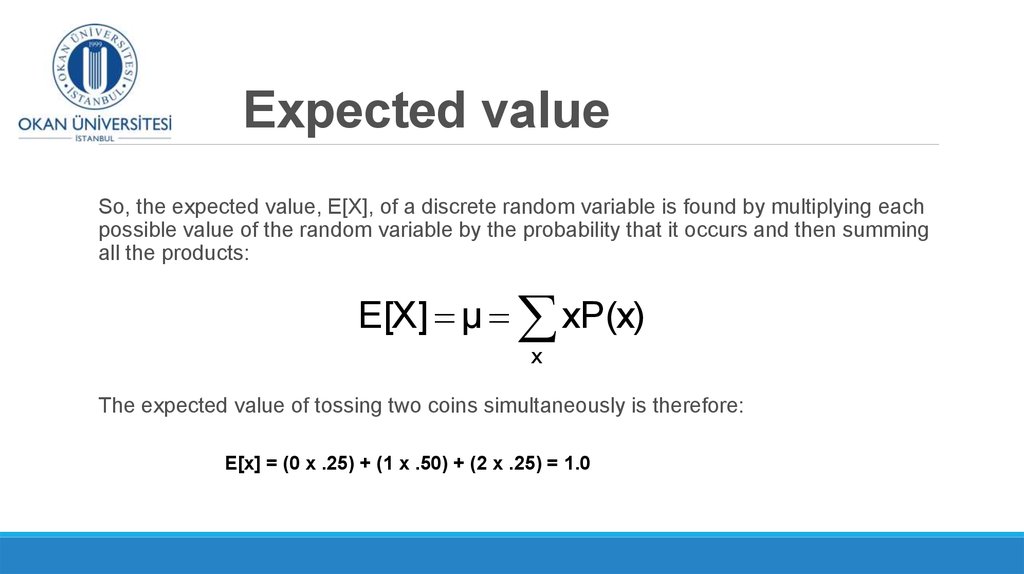 Expected value