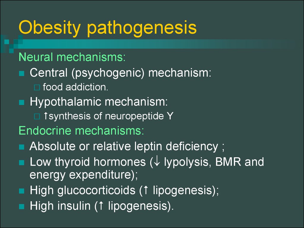 Disorders of metabolism. (Subject 9) - презентация онлайн