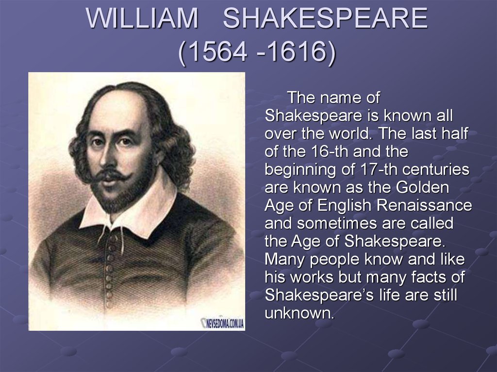 work by william shakespeare