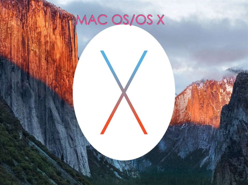 MAC OS/OS X