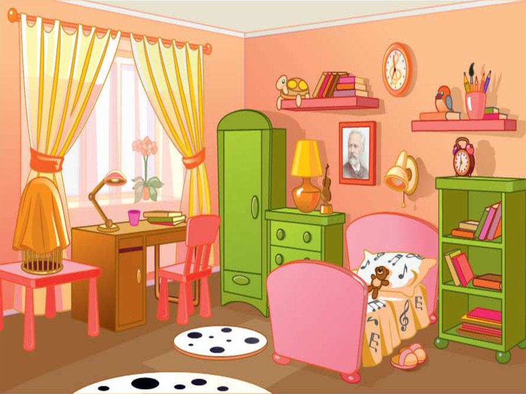Комнаты В Доме Картинки Для Детей