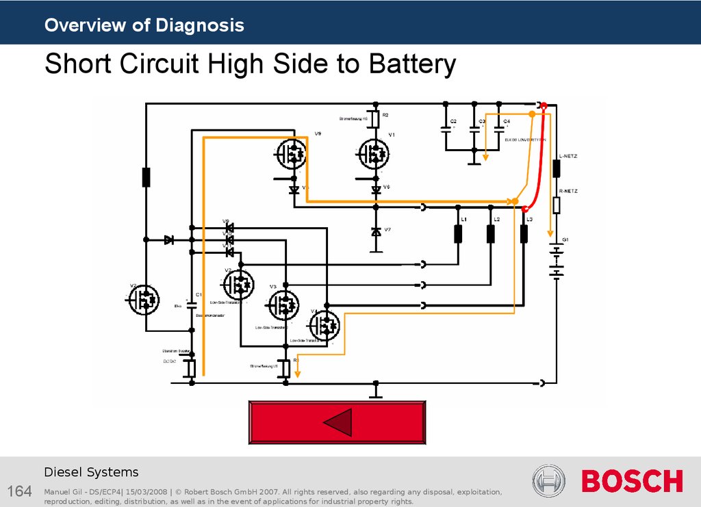 Short Circuit High Side to Battery