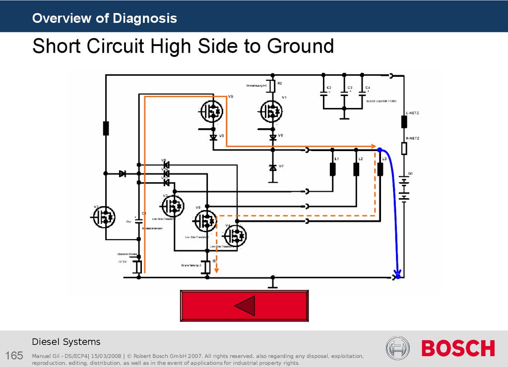 Short Circuit High Side to Ground