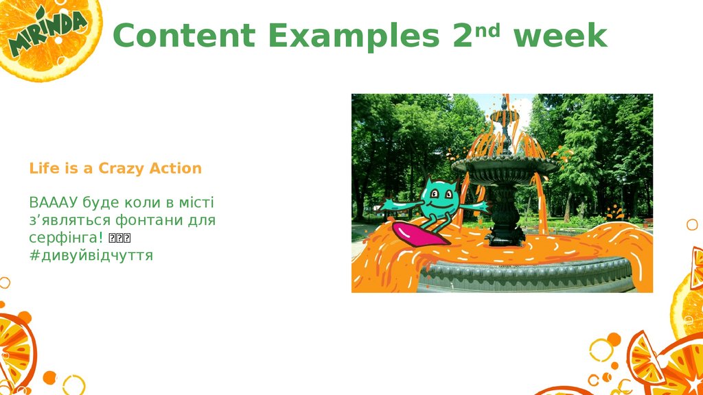Content Examples 2nd week