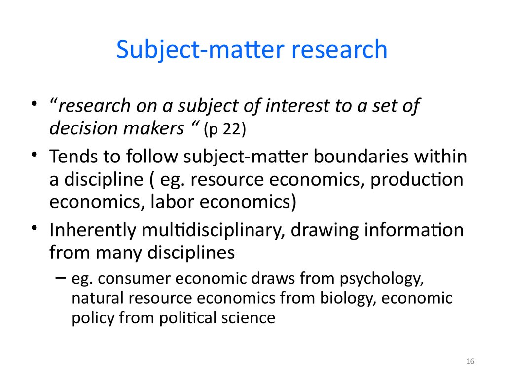 Research And Methodology Lecture 2 