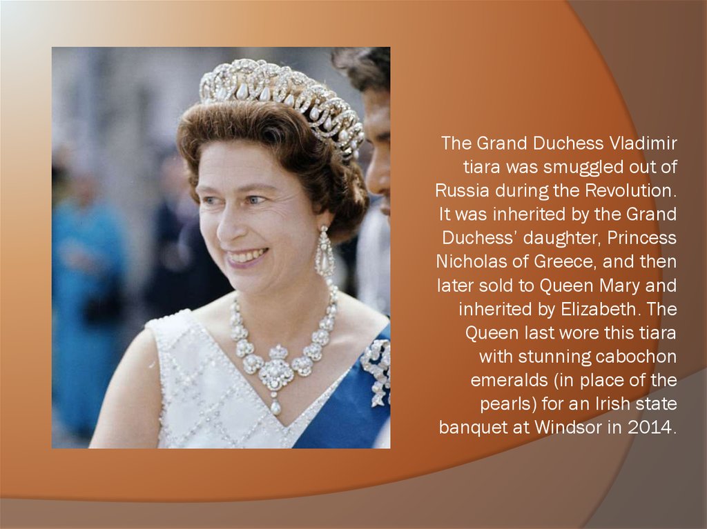 ... Princess Nicholas of Greece, and then later sold to Queen Mary and