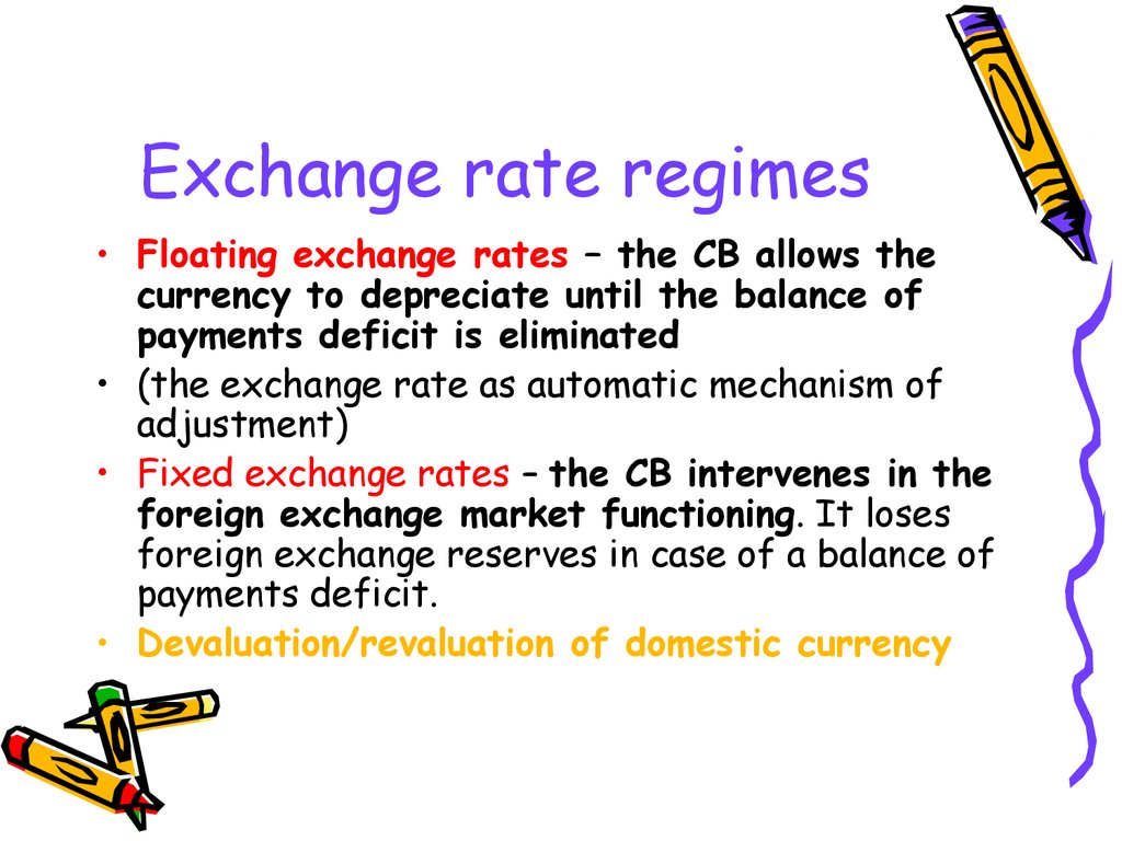 what is the meaning of exchange rate management