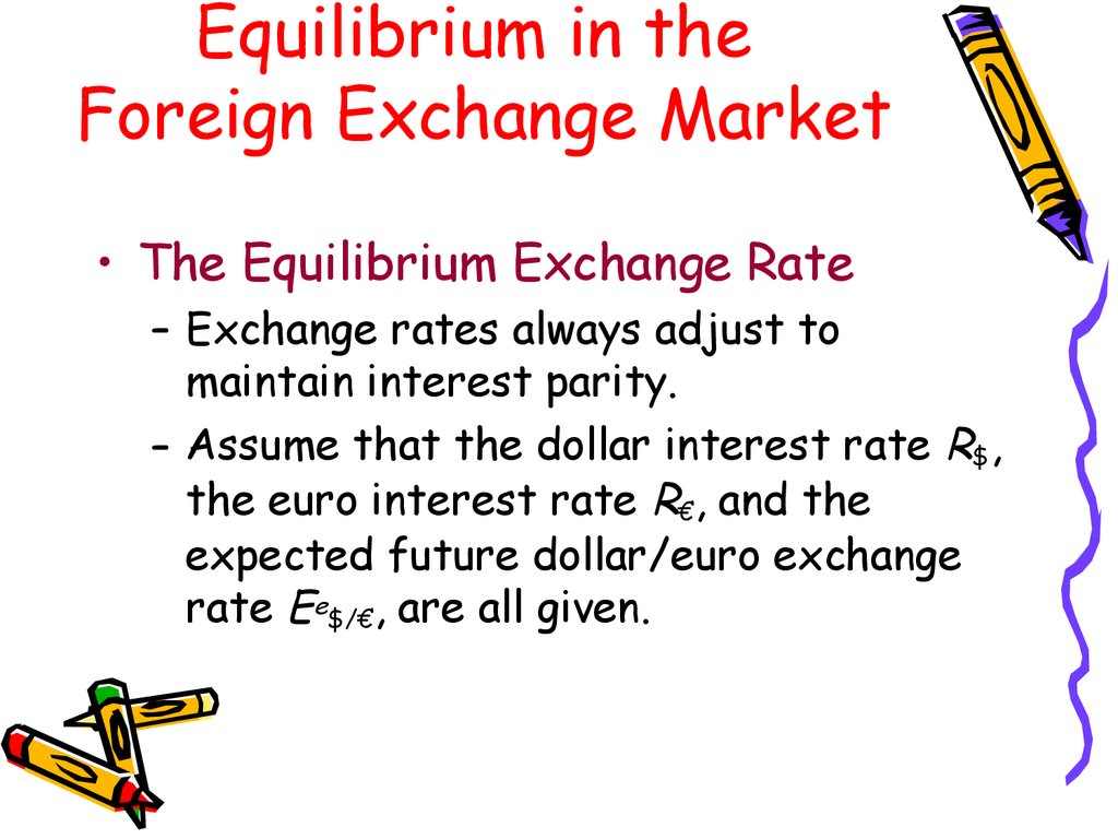forex market equilibrium