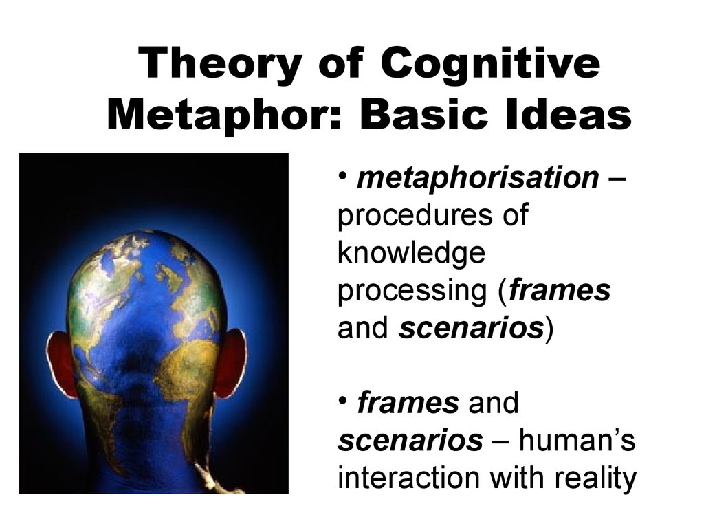 Cognitive stylistics. Theory of cognitive metaphor. (Lecture 5