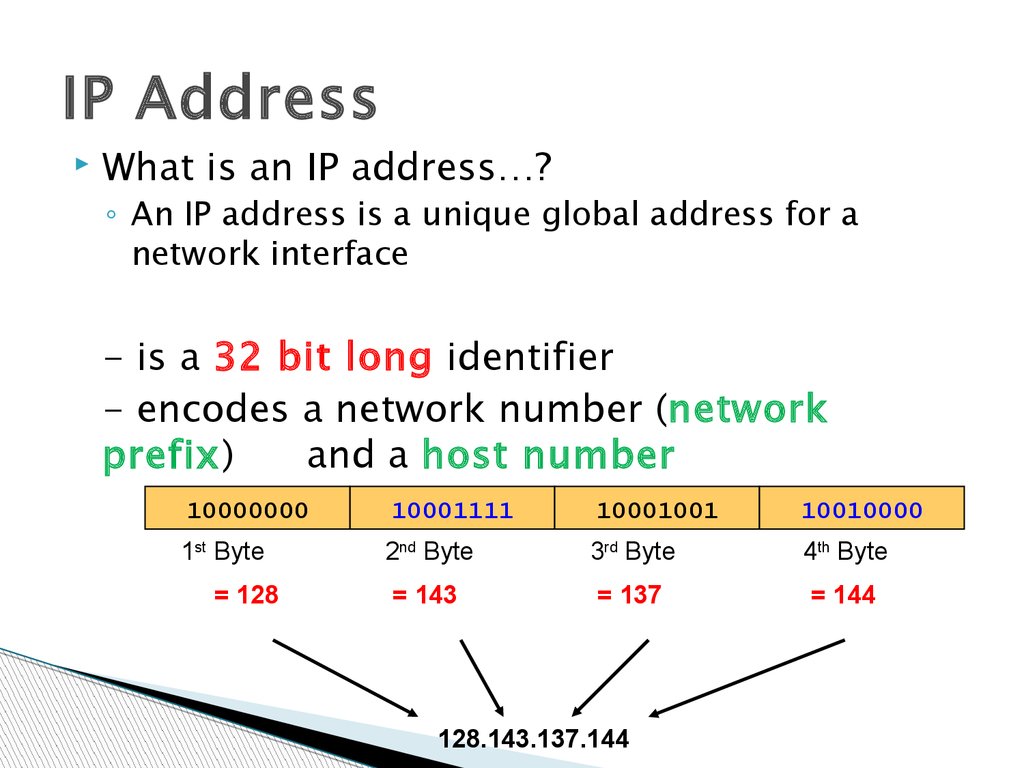 loop address ip