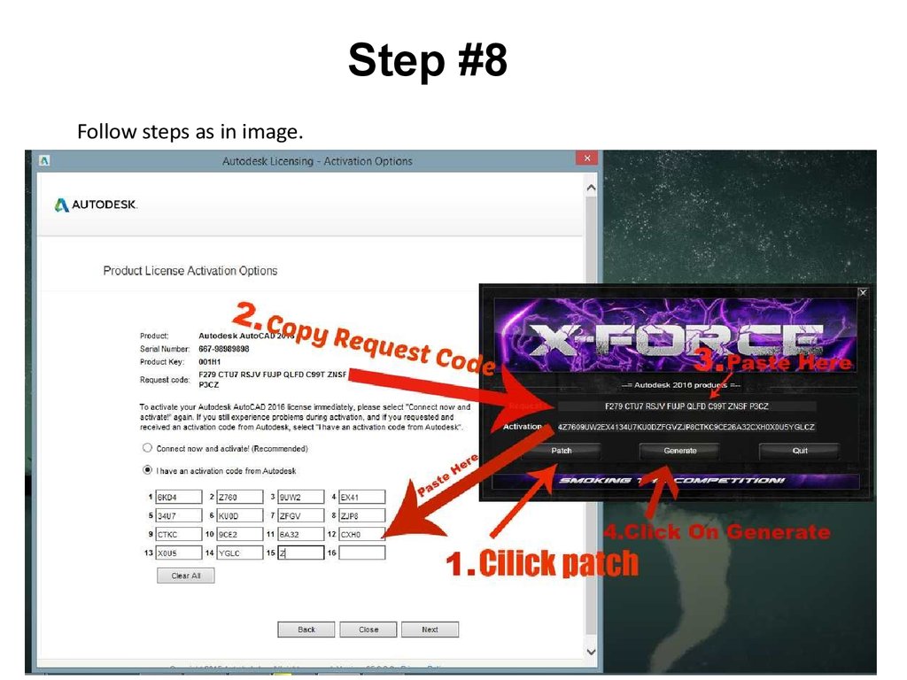 autodesk autocad 2016 activation code