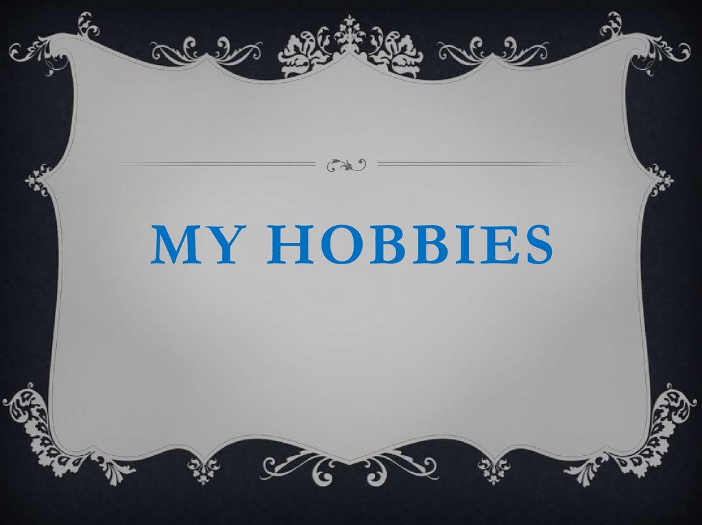 
hobbies interests list