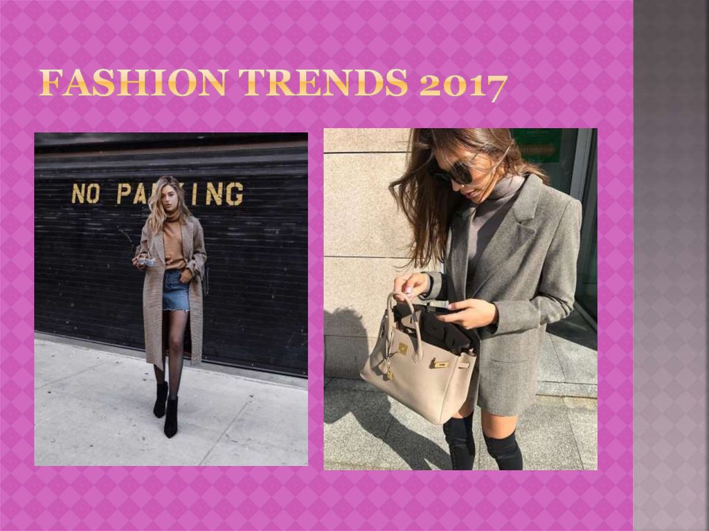 Fashion trends 2017