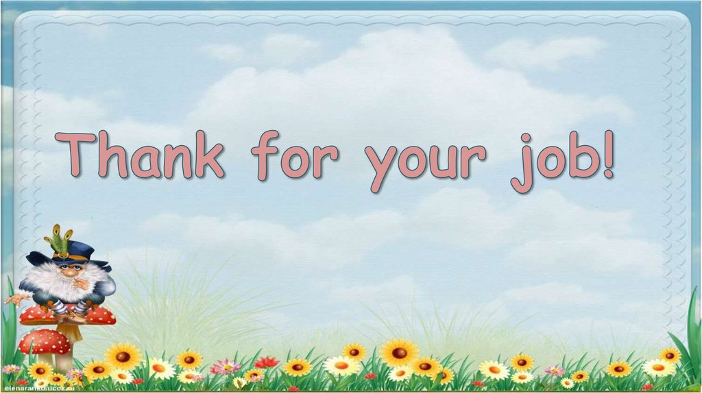 Thank for your job!