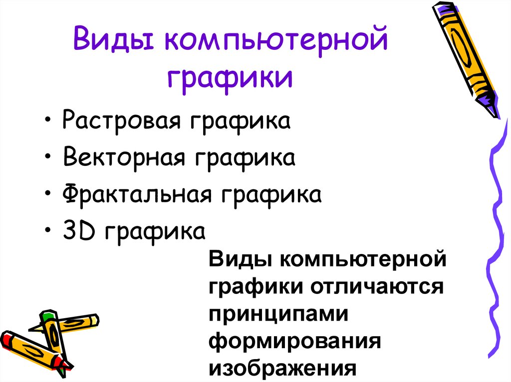 Какой вид компьютерной графики больше подходит при работе с фотографиями