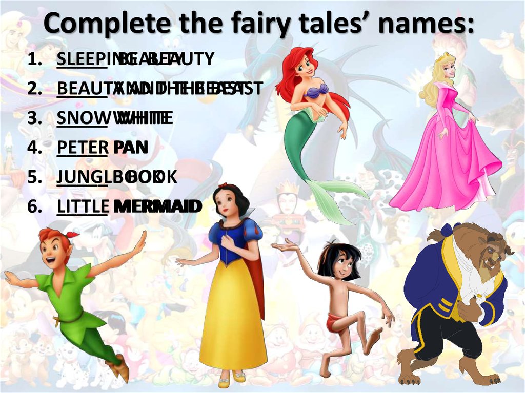 Fairy tale characters cartoon fucking