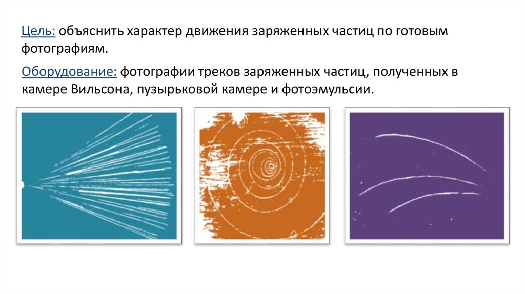 Излучение треков заряженных частиц по готовым фотографиям лабораторная 9 класс физика лабораторная