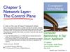 Network Layer: The Control Plane