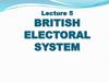 British electoral system