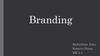 Branding. Product difference and brand