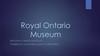 Royal Ontario Museum. Сanada