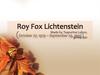 Roy Fox Lichtenstein (October 27, 1923 – September 29, 1997)