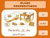 Place prepositions in, under, on