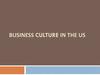 Business culture in the US